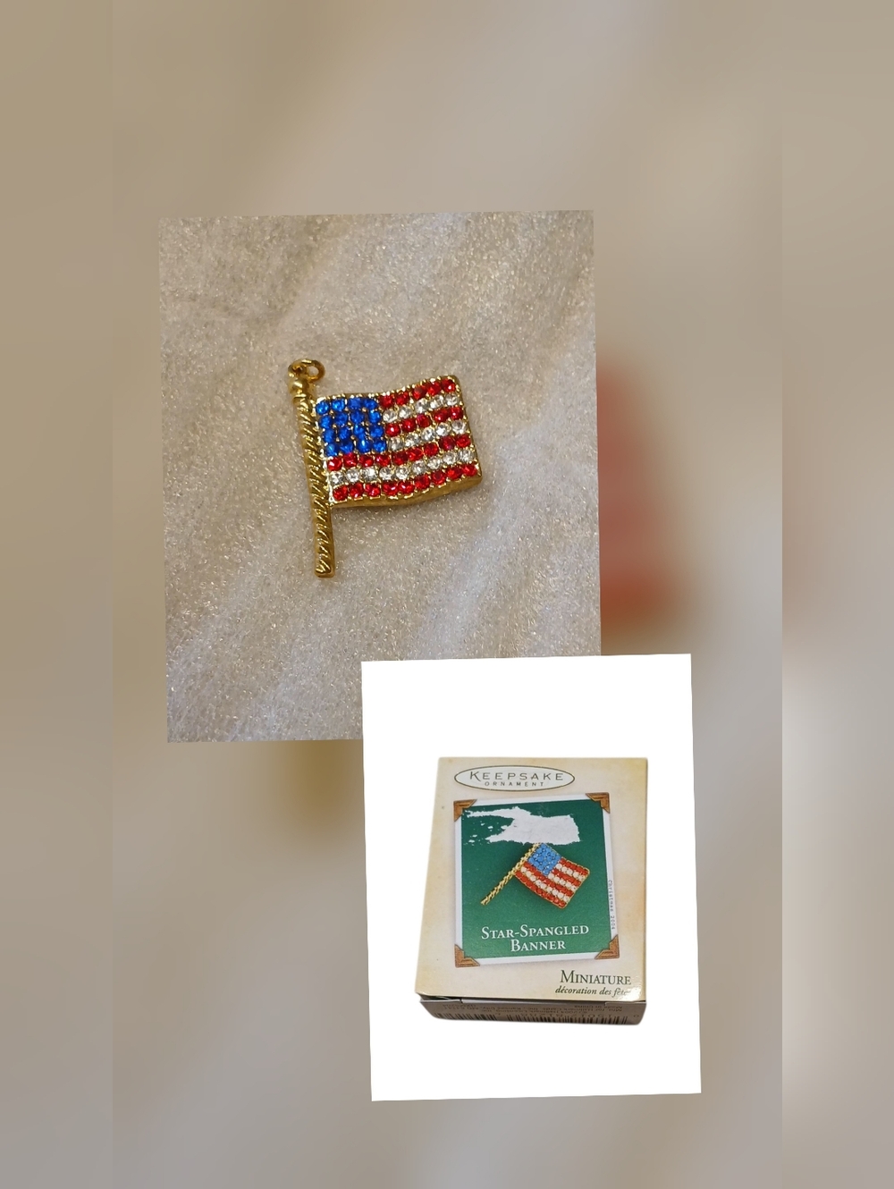 🇺🇸 2004 Star-Spangled Banner Hallmark Keepsake Christmas Ornament